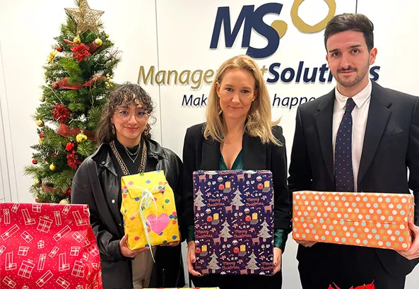 Cerca de 1.000 profesionales de Management Solutions participan en la campaña de Navidades Solidarias