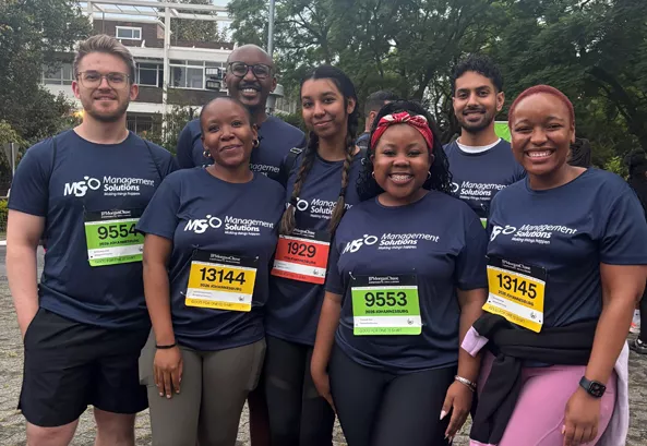 Management Solutions participates at the JPMorganChase Corporate Challenge at Johannesburg