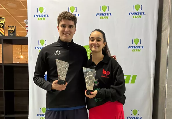 Victoria en la 26ª Liga de Pádel RC Interempresas Bilbao