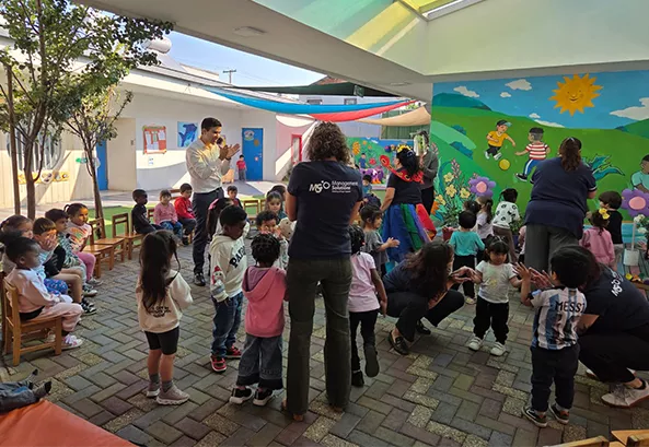 Volunteering with the Tai Tai Preschool in Chile