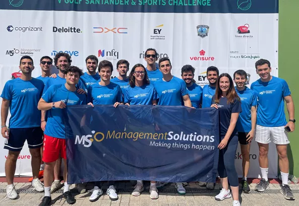 Management Solutions gana la quinta edición de Golf Santander & Sports Challenge