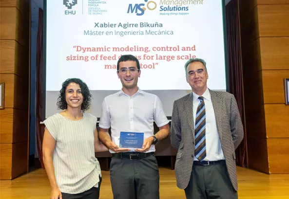 Award for the Best Final Year Project at the Bilbao School of Engineering, UPV 2026