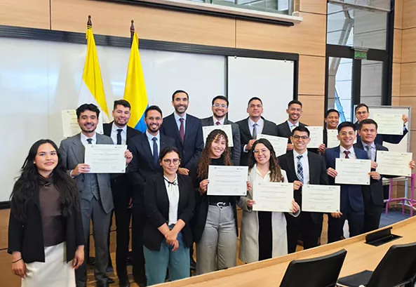 Second Graduating Class of the Management Solutions-Javeriana Training Program