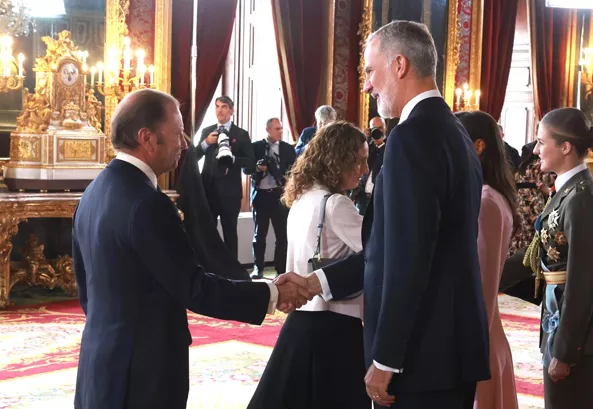 Management Solutions presente en la recepción de la Fiesta Nacional de España en el Palacio Real