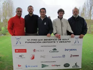 Management Solutions sponsors the Sports and Challenge charity golf tournament