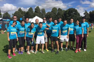 Management Solutions participates in the UNICEF 10k race 2015