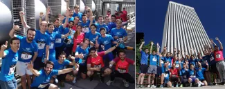 Management Solutions participates in the first Vertigo Race at Torre Picasso