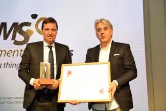 Management Solutions recibe el premio al mejor proveedor de servicios de Enel Chile Management Solutions recibe el premio al mejor proveedor de servicios de Enel Chile