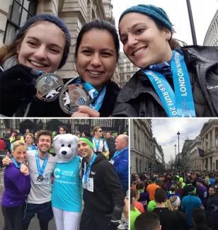 Management Solutions participates in the London Winter Run