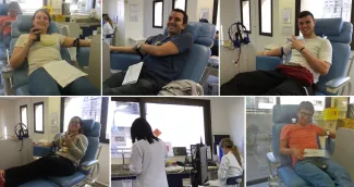 Campaña de donación de sangre en Brasil Campaña de donación de sangre en Brasil