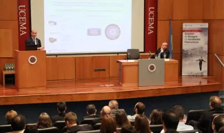 Conferência sobre gestão de risco em instituições financeiras da Universidade de CEMA