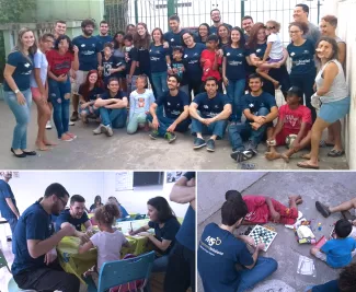 Social action: Children's Day in Brazil