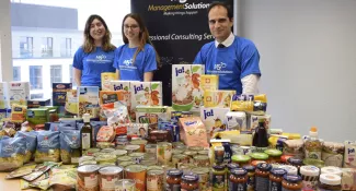 Social Action Germany: food collection campaign