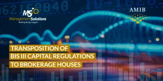 Management Solutions participa do webinar "Transposição das normas de capital BIS III para as corretoras" organizado pela AMIB no México