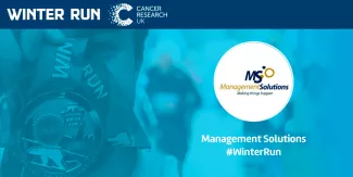 Management Solutions participates in the London Winter Run