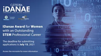 Prêmio iDanae para mulheres com excelentes carreira profissional na STEM
