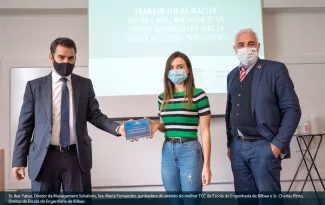 Prêmio para o melhor TCC na Escola de Engenharia de Bilbao Prêmio para o melhor TCC na Escola de Engenharia de Bilbao