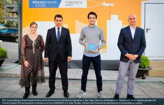 Premio al mejor TFG de Ingeniería en Deusto en el curso 2020/2021