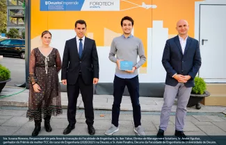 Prêmio de melhor TCC em Engenharia da Deusto no ano letivo 2020/2021